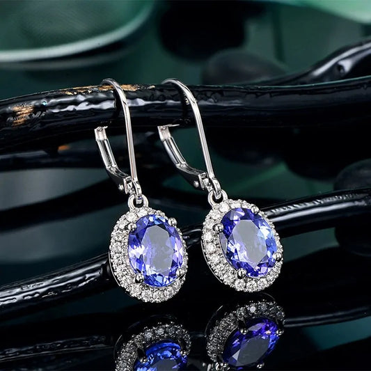 Sapphire Dreams Earrings