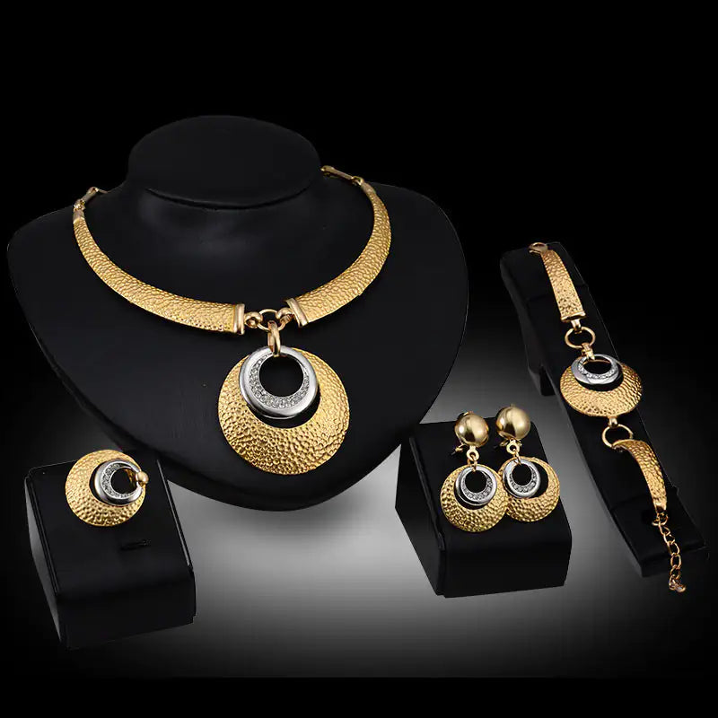 Gold Bridal Jewelry Set