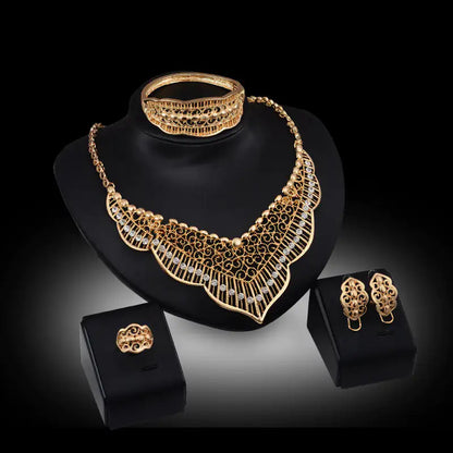 Gold Bridal Jewelry Set