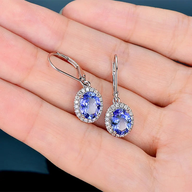 Sapphire Dreams Earrings