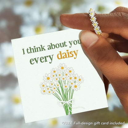 Dainty Daisy Ring