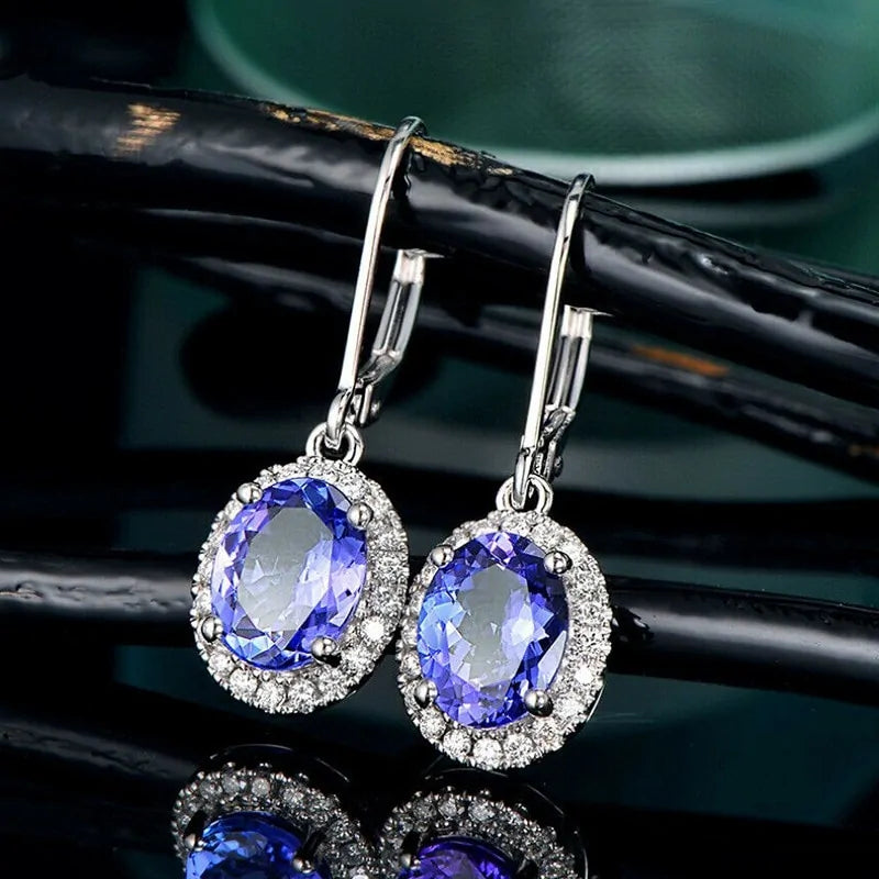 Sapphire Dreams Earrings