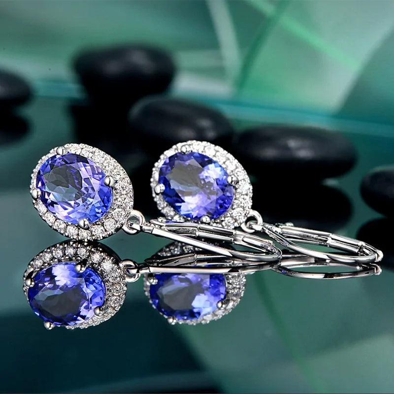 Sapphire Dreams Earrings