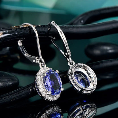 Sapphire Dreams Earrings